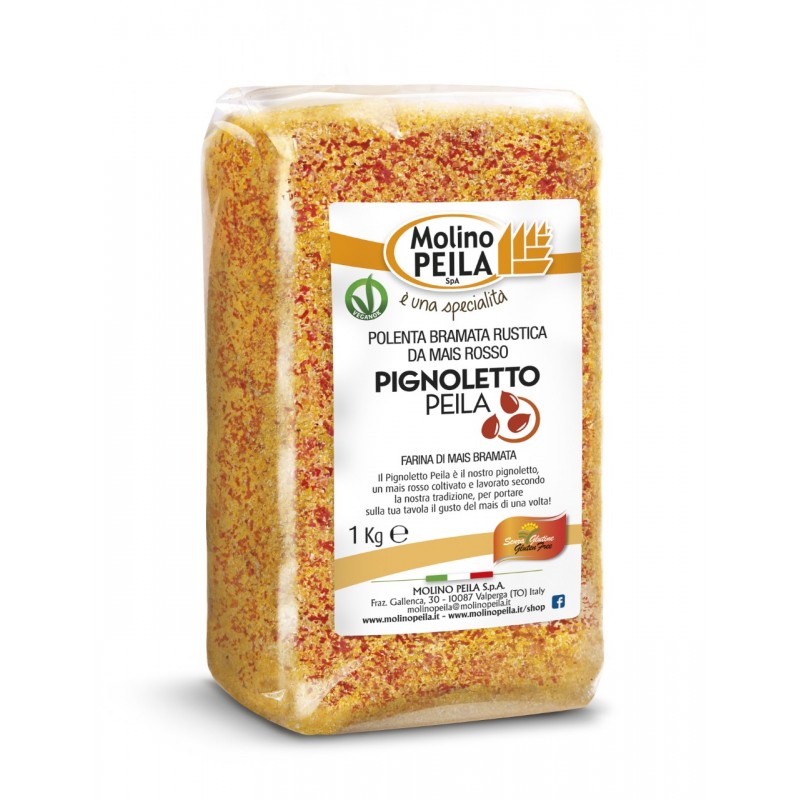 Wholegrain corn flour “Pignoletto Rosso”