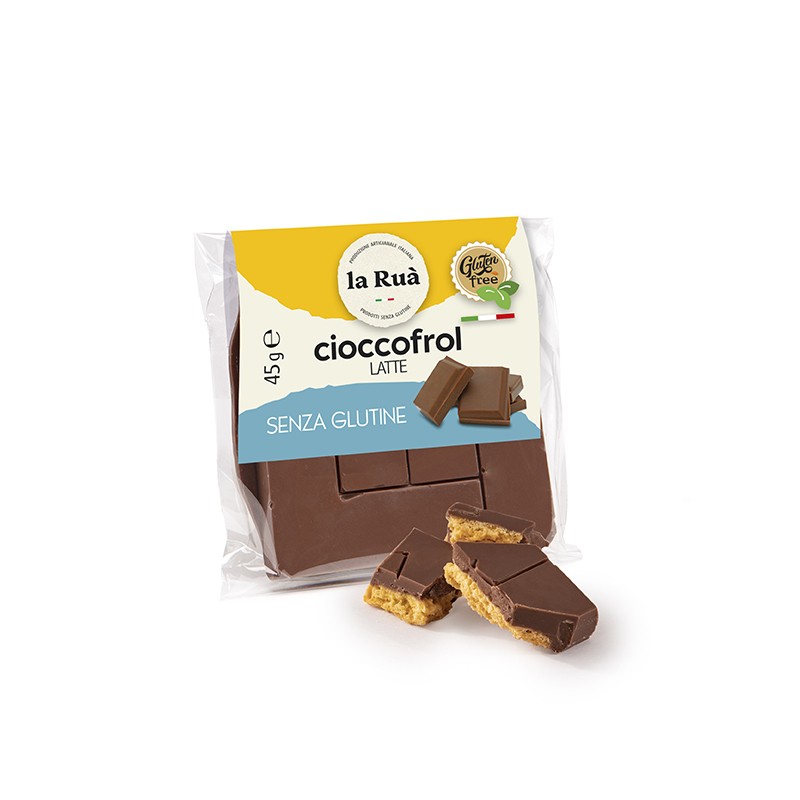 CIOCCOFROL MILK - CHOCOLATE BAR WITH PASTRY